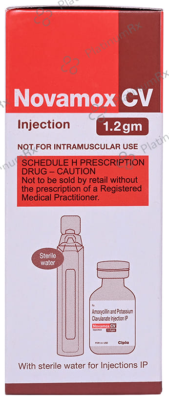 Novamox CV 1.2gm Injection 20ml