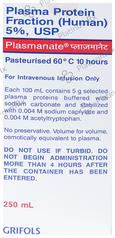 Plasmanate 5% Infusion