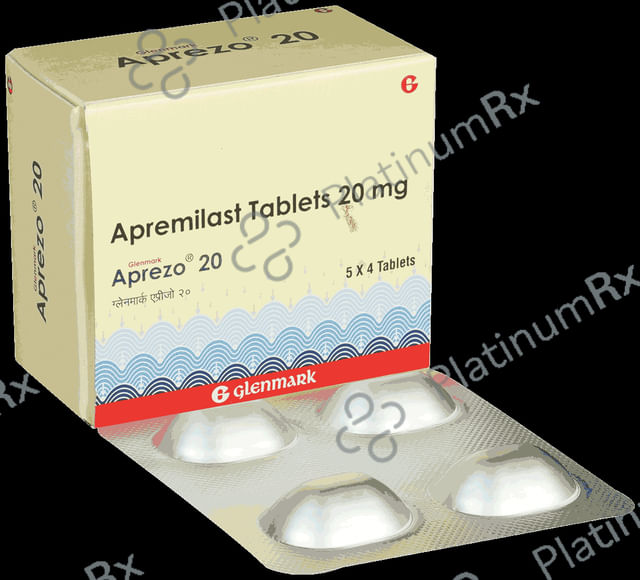 Aprezo 20mg Tablet 4s