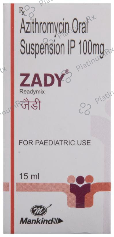 Zady Readymix 100mg Oral Suspension 15ml