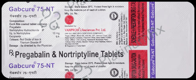 Gabcure 75-NT Tablet