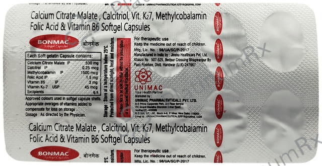Bonmac Softgel Capsule 10s