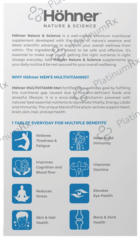 Hohner Hair Growth Men Tablet