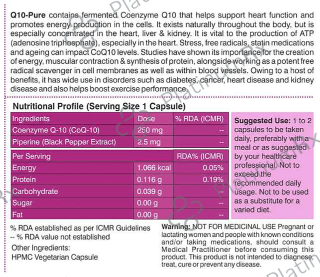 Purecise Q10 Pure Vegan Capsule