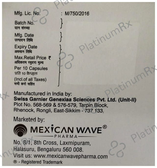 Mexrova Gold Capsule