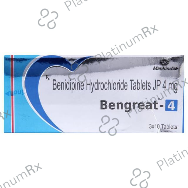 Bengreat 4mg Tablet 10s