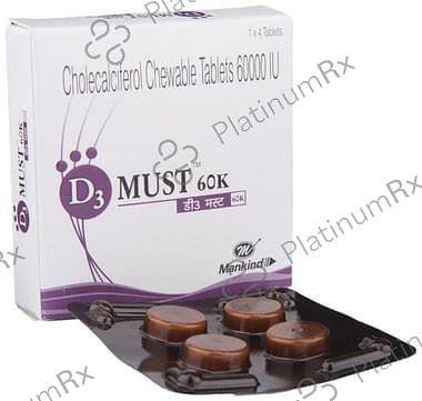 D3 Must 60K Tablet 4s