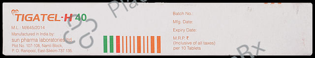 Tigatel H 40/12.5mg Tablet 10s