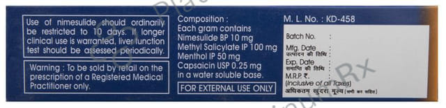 Nizer 10mg Gel 30gm