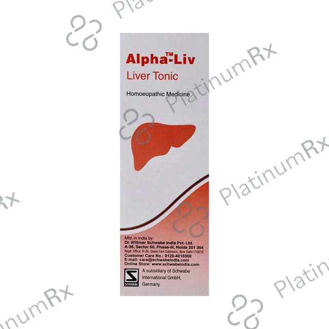 Dr Willmar Schwabe India Alpha-Liv Liver Tonic 500 ml