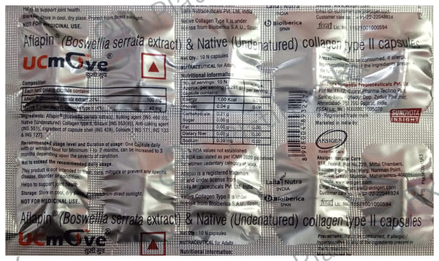 UCmove 100/40mg Capsule 10s