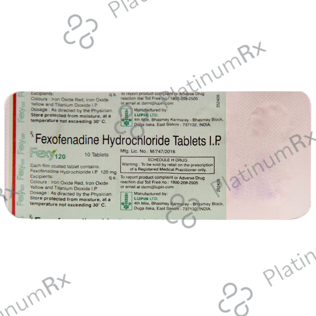 Fexday 120 Tablet