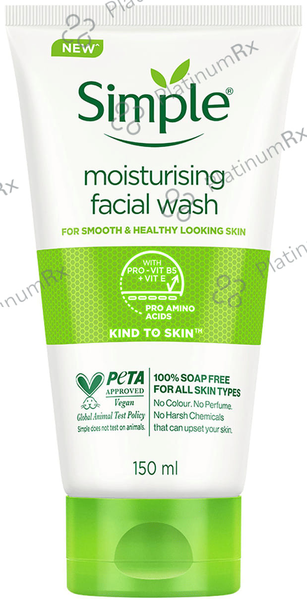 Simple Moisturising Facial Face Wash