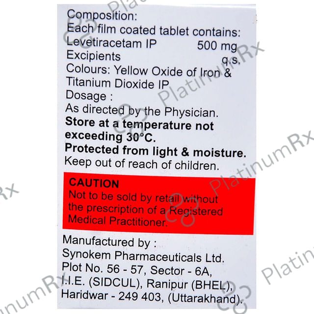 Emlevo 500mg Tablet 10s