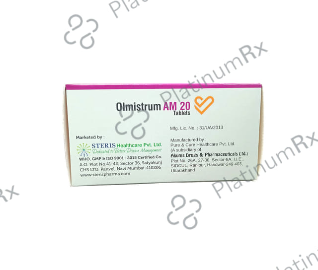 Olmistrum AM 20/5mg Tablet 10s