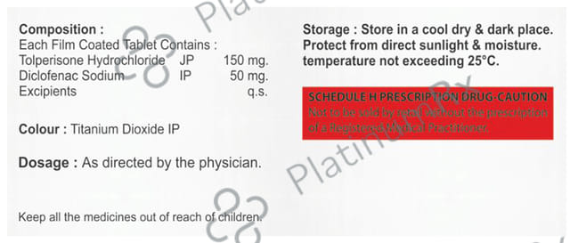 Tolivamp D 50/150mg Tablet 10s