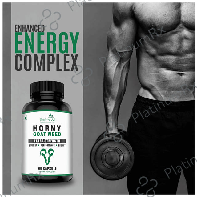 Simply Herbal Horny Goat Weed Extract Capsule