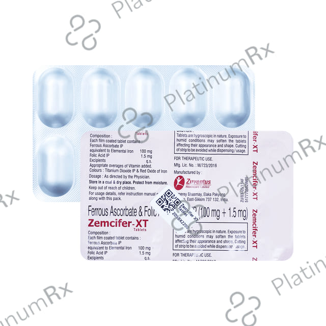 Zemcifer XT Tablet 10s