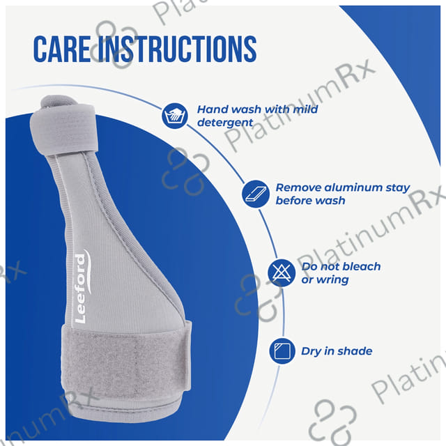 Leeford Thumb Spica Splint Support