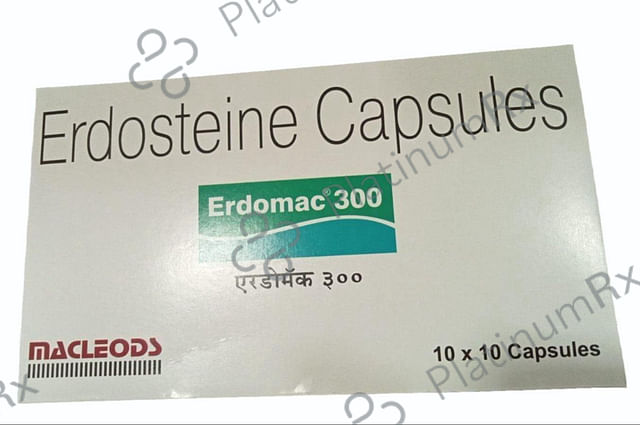 Erdomac 300mg Capsule 10s