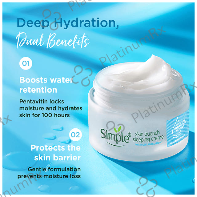 Simple Skin Quench Sleeping Creme