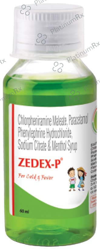 Zedex P Syrup 60ml