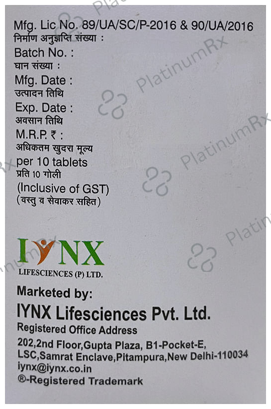 Glionyx-MV 1mg/500mg/0.2mg Tablet