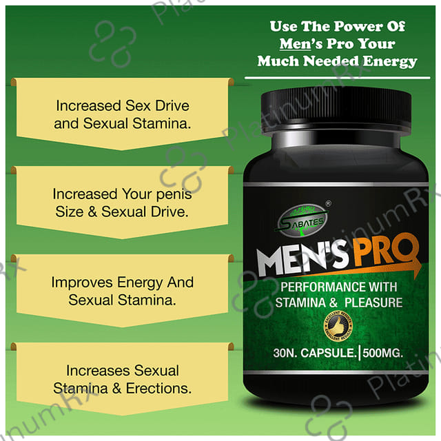 Sabates Men's Pro Capsule 30 capsules