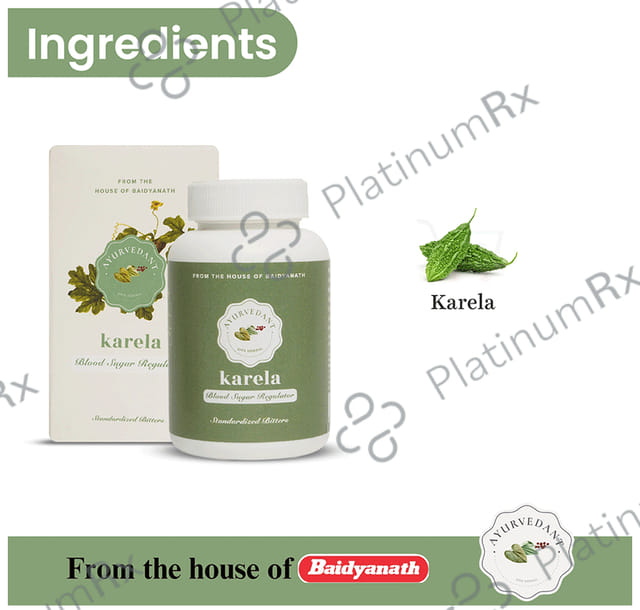 Baidyanath (Jhansi) Ayurvedant Karela Capsule