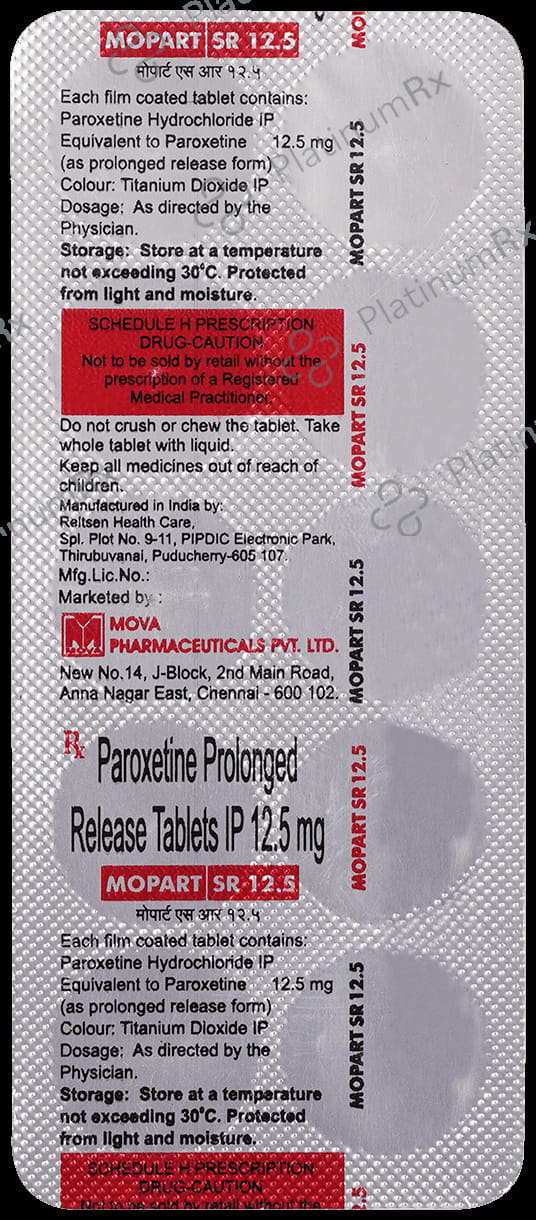 Mopart SR 12.5 Tablet