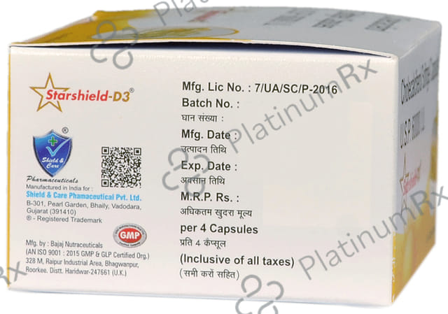 Starshield-D3 Softgel Capsule