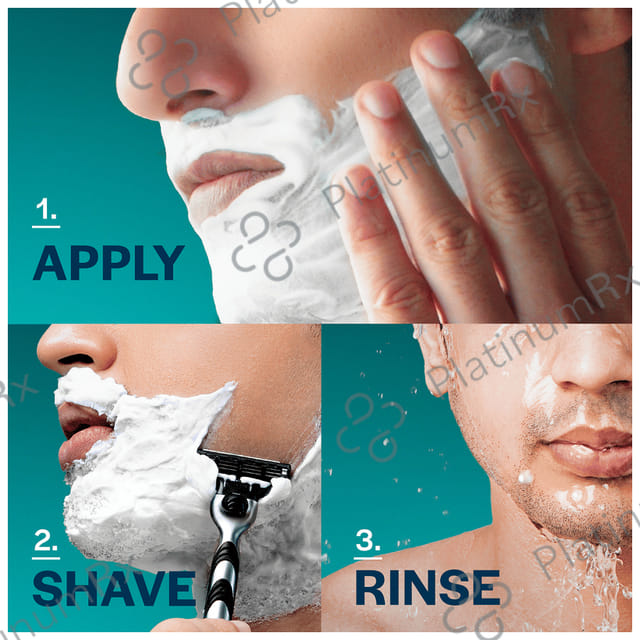 Gillette Sensitive Foam 33% Extra Free