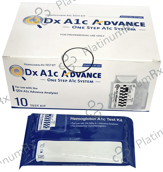 Circa Qdx A1c Advance Hemoglobin Test Kit