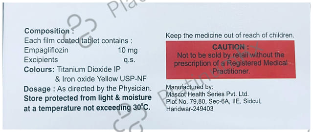 Empaxit 10mg Tablet 10s