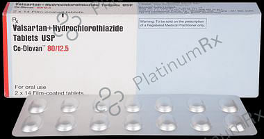 Co Diovan 80/12.5mg Tablet 14s