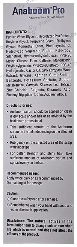 Anaboom Pro Hair Serum 60ml
