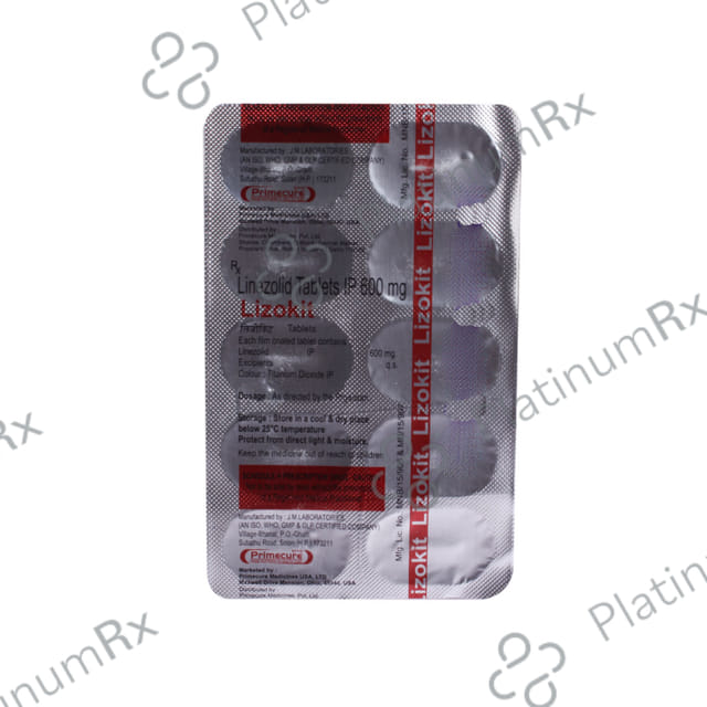 Lizokit 600mg Tablet 10s