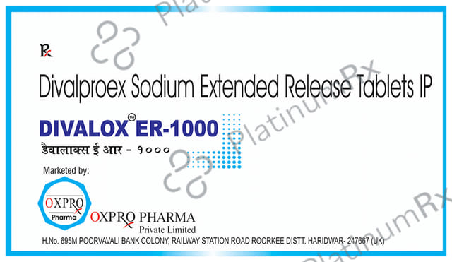 Divalox ER 1000mg Tablet 10s