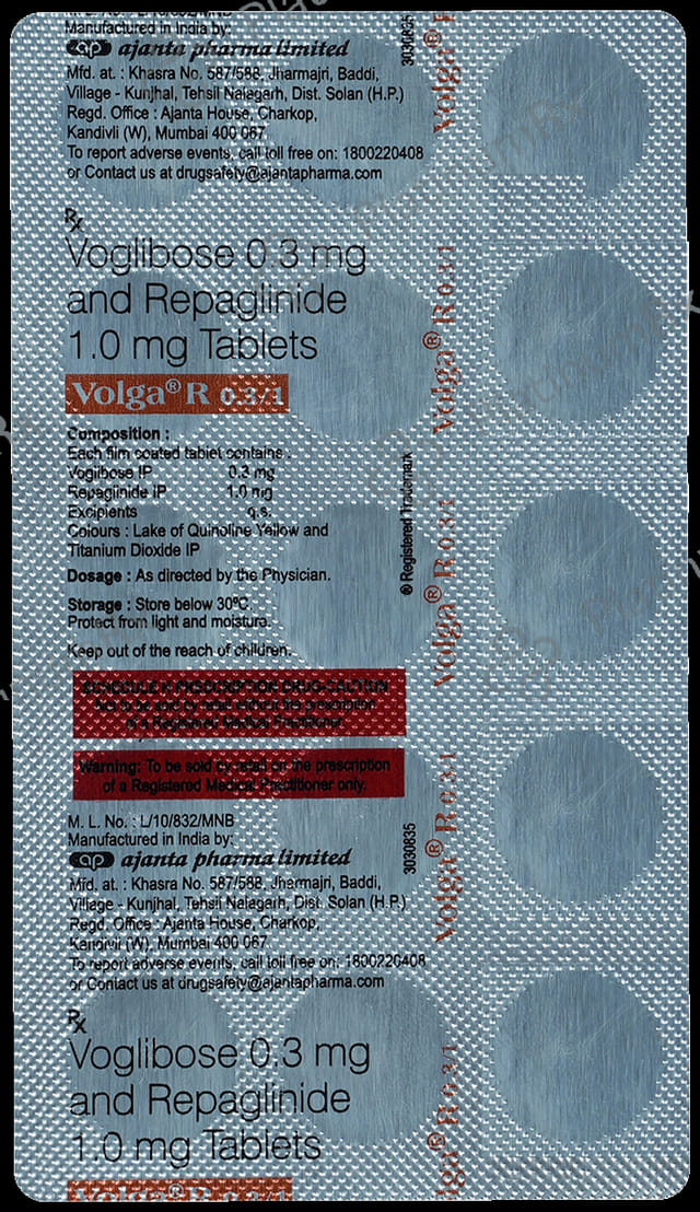 Volga R 1/0.3mg Tablet 15s