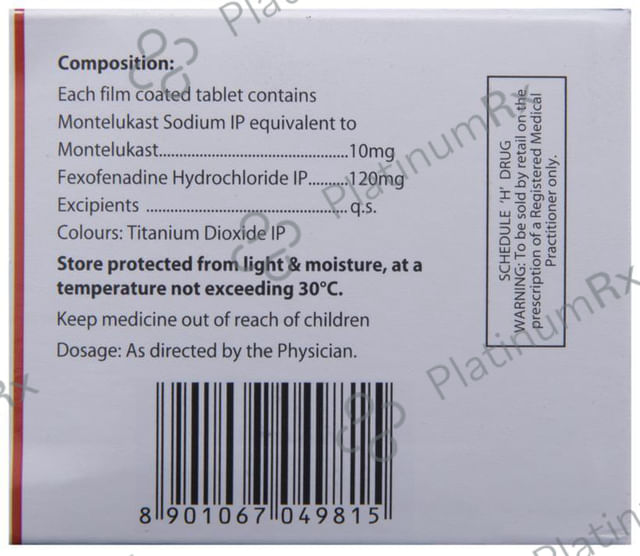 FM 24 120/10mg Tablet 10s
