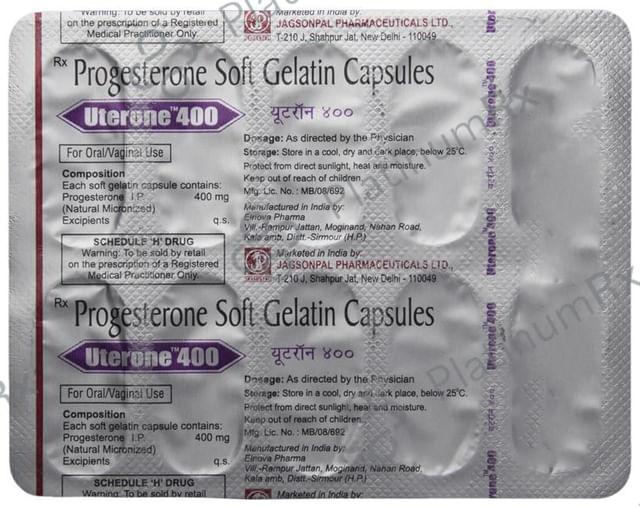 Uterone 400 Capsule
