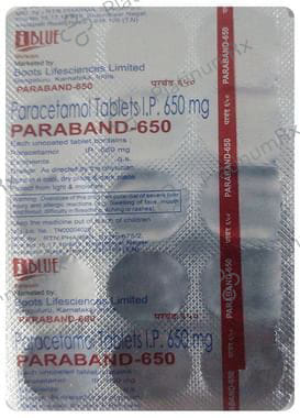 Paraband 650mg Tablet 15 Tablet