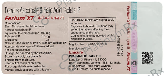 Ferium XT Tablet 15s