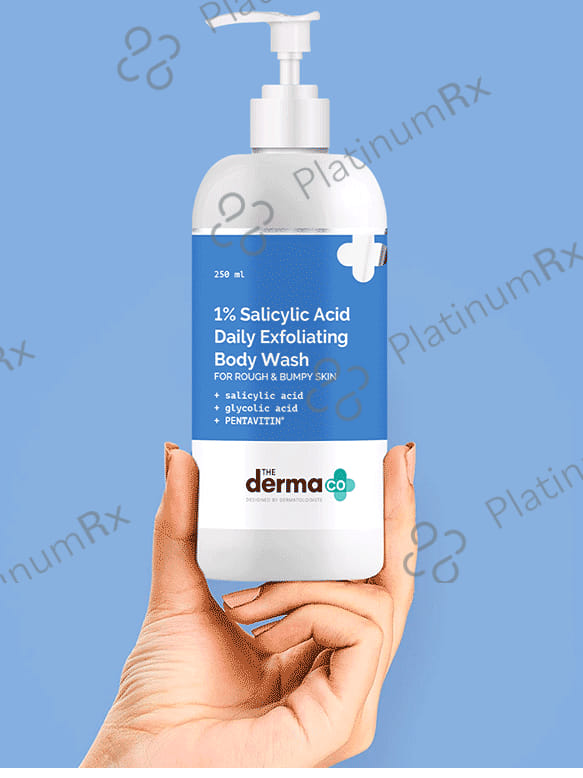 The Derma Co 1% Salicylic Acid Daily Exfoliating Body Wash