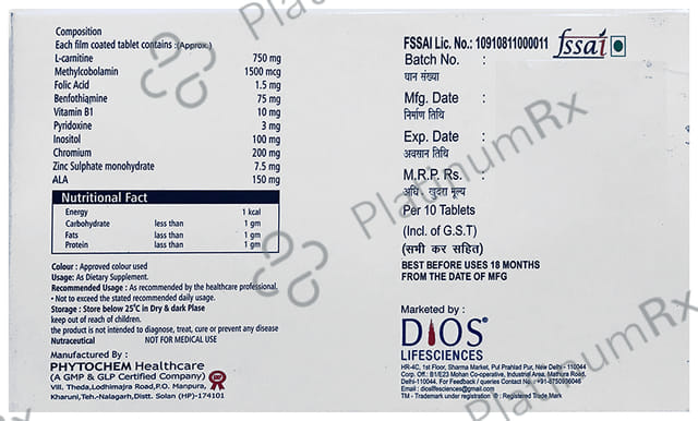 Fitjee DM Tablet 10s