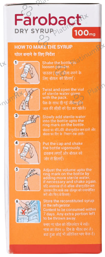 Farobact 100mg Dry Syrup