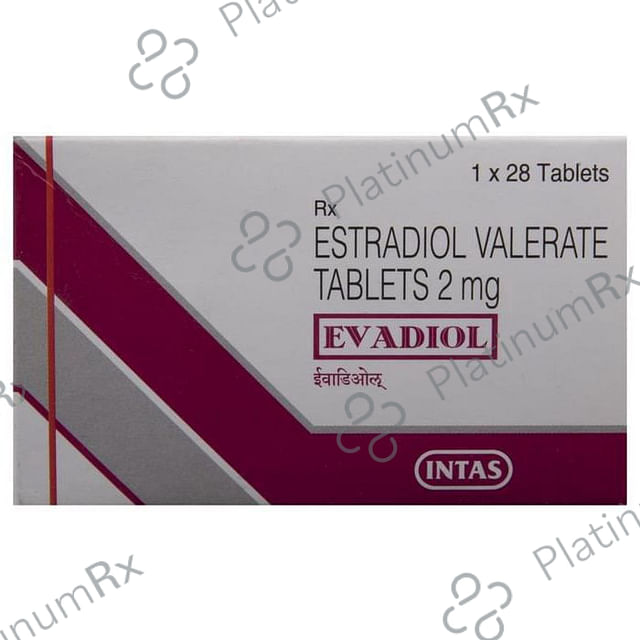 Evadiol 2mg Tablet 28s