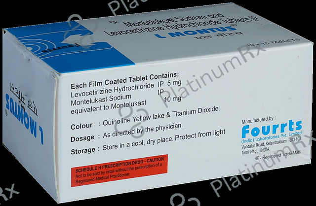 L Montus 5/10mg Tablet 15s