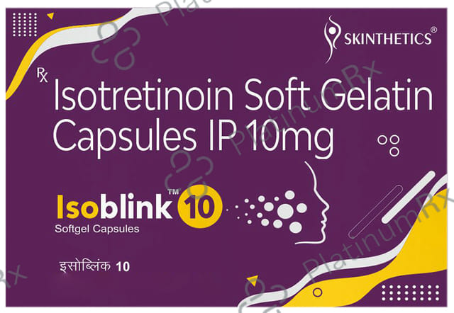 Isoblink 10mg Softgel Capsule 10s