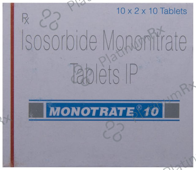 Monotrate 10mg Tablet 10s
